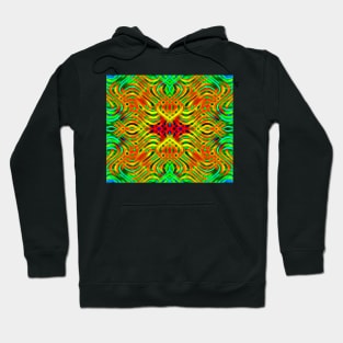 Symmetrical pattern Hoodie